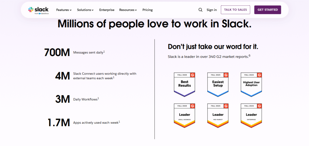 ai work management productivity tools slack